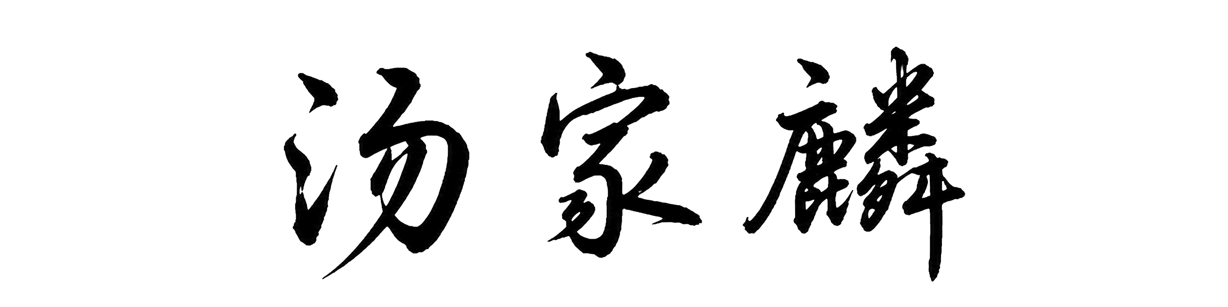 Jialin Tang Chinese calligraphy